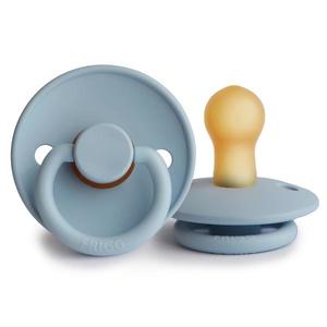 FRIGG Classic Rubber Pacifier - Baby Blue