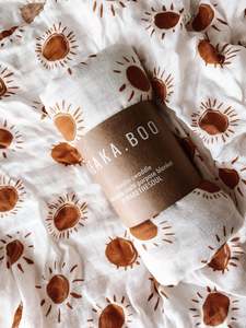 Swaddle: SEAKA.BOO Sun Daze Muslin Swaddle