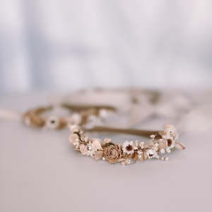 Bow & Petal Petite Flora Half Crown