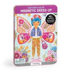 Mudpuppy Magnetic Dress-Up - Butterfly Bliss