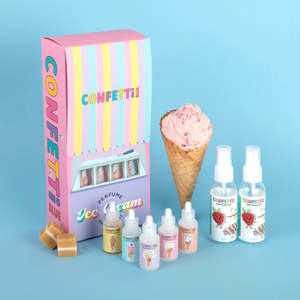 Confetti Blue Kids Perfume Making Kit - Ice Cream