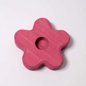 Grimm's Candle Holder - Flower | Pink