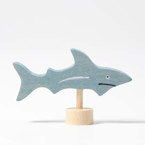 Grimm's Candle Holder Decoration - Shark