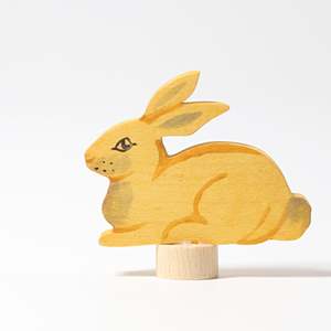 Grimm's Candle Holder Decoration - Rabbit sitting