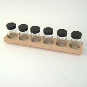 Play: Mercurius Paint Jars and Wooden Holder - 100ml