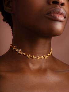 Necklaces: The Love In Triangles Choker