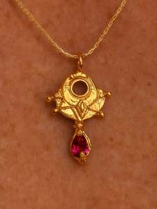 Necklaces: The Ruby Woo Harlequin Chain