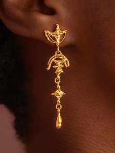 The Love In Triangles Earrings