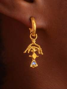 Earrings: The Charleston Hoops