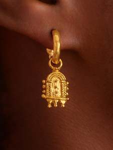 Earrings: The Visiting Lover Hoops