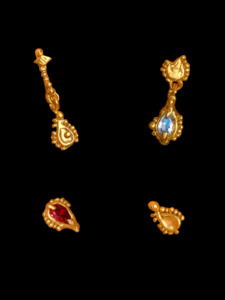 The Paisley Fall Stud Set