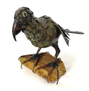 Martin Cole: Kea on rock