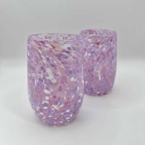 Keith Grinter: Glass Tumbler - Lilac