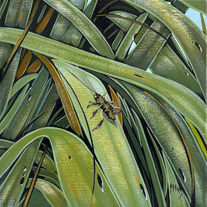 Kirsty Nixon: Weta in Flax