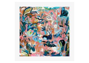 Carrie Broomhall: Through the Thicket Framed print