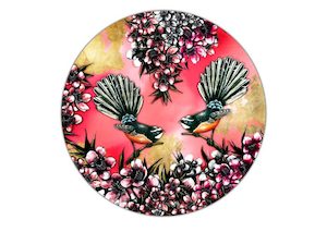 Juliet Best: Piwakawaka Blush - Large Print