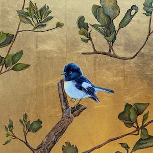 Anna Gibbs: Miromiro Among the Leaves