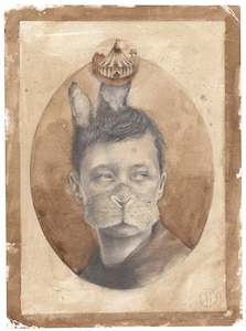 Simon Van Der Sluijs: Bunny Man - Print