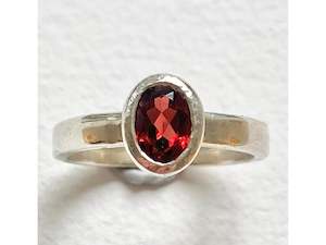 Emerald Cut Bezel Ring