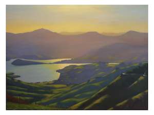 Philip Beadle: Afternoon Light, Akaroa Harbour