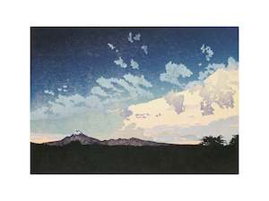 Storm Over Mt Taranaki unframed