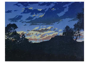 Saskia Van Voorn: Evening, Panama Rock Unframed