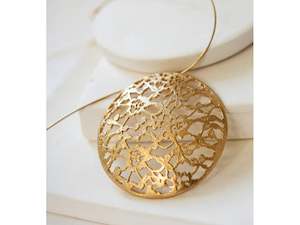 Natalie Salisbury: Lace Detail Necklace