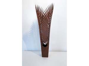 Small  Rust Nikau Vessel