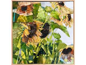 Galina Kim: Sunflowers I