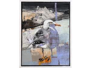 Galina Kim: Gulls in Abstract II
