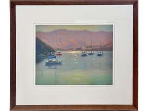 Philip Beadle: Towards Akaroa from French farm