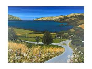 Beverley Frost: Warnervilles lookout, Wainui