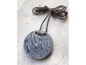 Tyler Ackland: Damascus Pendant Circle