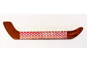 Rimu Waka in Red, Pinks and Copper