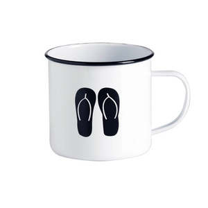 Enamel Mug Ka Pai Kiwi Jandal