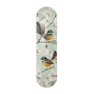 Living: Chatty Fantail Skate Deck