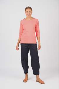 Clothing Shoes: Knewe Status Tee-Coral