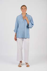Knewe Holiday Shirt-Light Blue