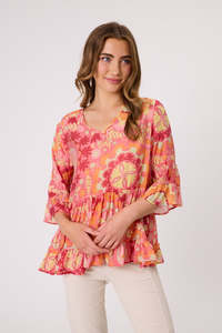 Clothing Shoes: Lilliana Tiered Top