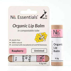 Face Body: 100% Natural Raspberry Organic Lip Balm