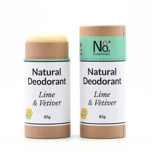 Face Body: 100% Natural Deodorant - Lime & Vetiver