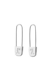 Jewellery: Runaway Safety Pin Earrings