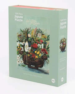 Souvenirs: Native Flowers of New Zealand 1000 Piece Puzzle