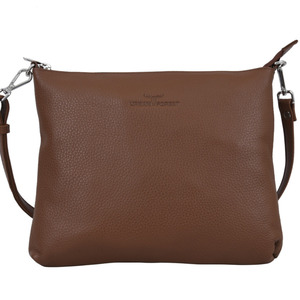 Handbags Wallets: Emma Leather Cross Body Bag - Rambler Cocoa