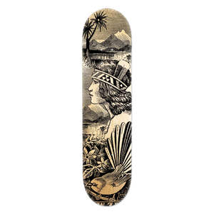 Art: Wahine Fantail Skate Deck Art