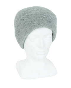 Possum Merino: Possum Merino Beanie Silver