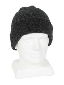 Possum Merino Beanie Black