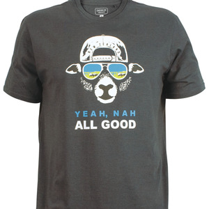 Cool Sheep Adults Tee Shirt Smoke