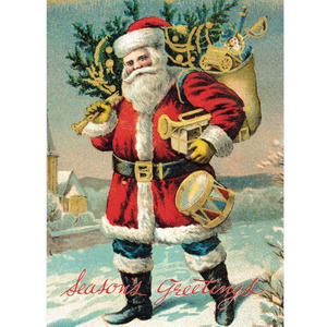 Christmas: Poster or Gift Wrap - Merry Christmas