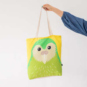 100 New Zealand: Shopping Bag-Kakapo